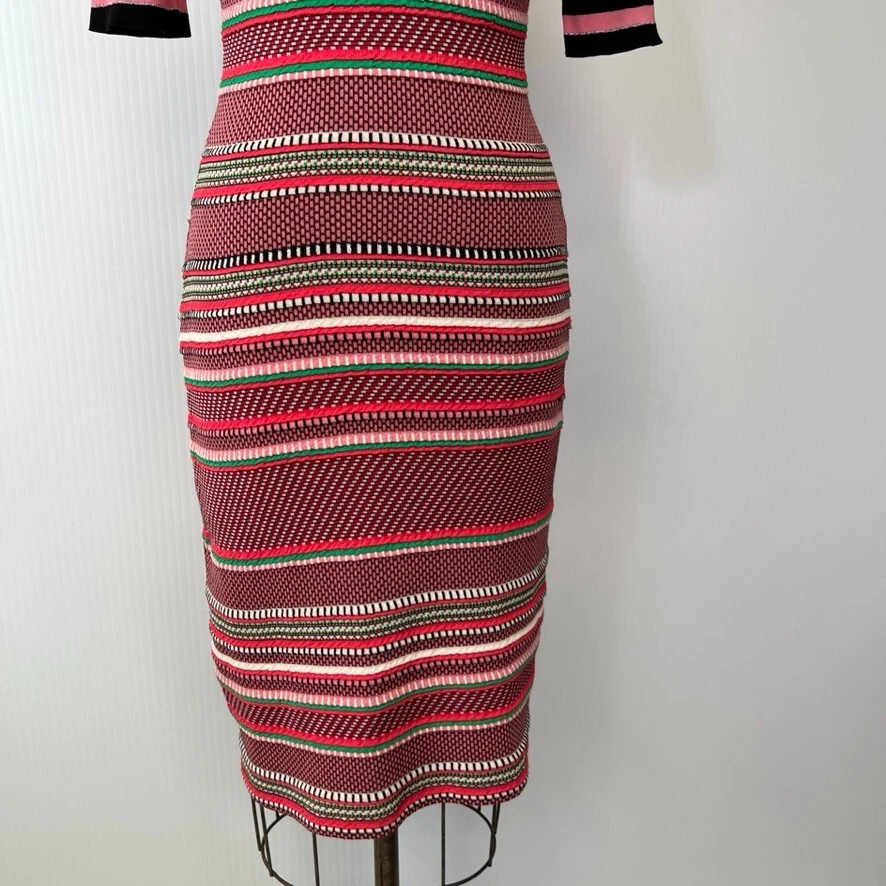 Vestido AldoMartins Mujer Extra Pequeño Tejido Elástico Bambú España Trabajo Fiesta Núcleo Nuevo con Etiquetas Foto 3 de 4