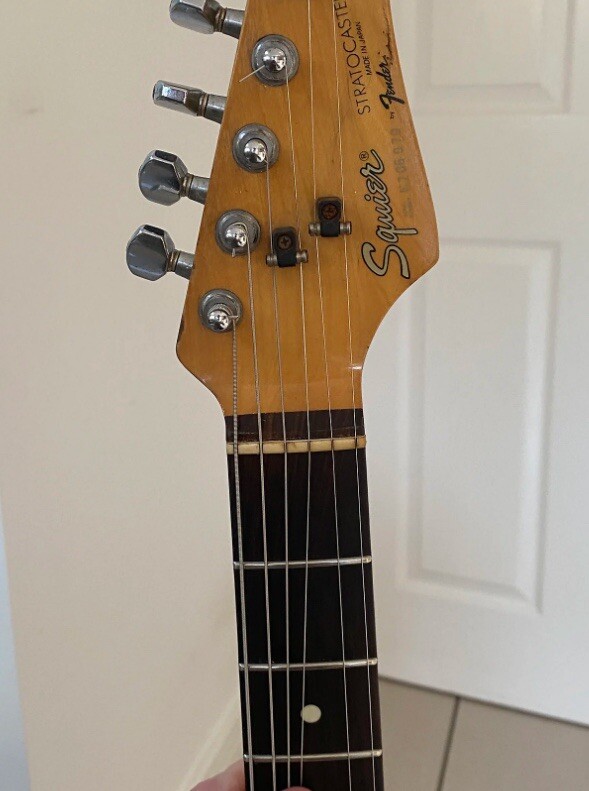 【Japan Vintage】 Squier ストラトキャスター 1984年製 1984-87 Fender Squier Japan Stratocaster --Left-Handed, MIJ