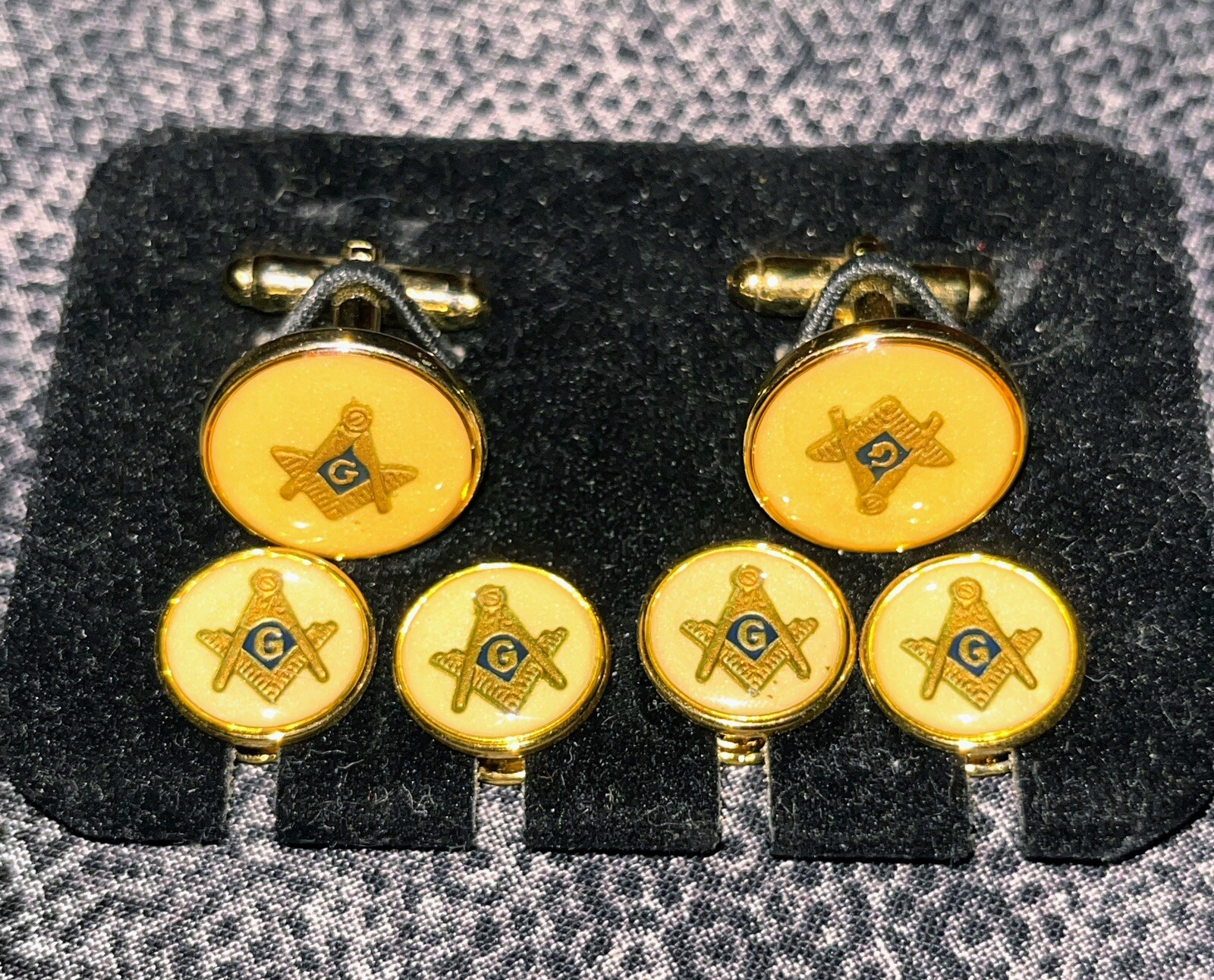 MASONIC Cufflink Set - image 4