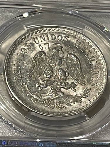 1940 Mexico MS 63 Peso Cap & Rays PCGS SECURE Gold SHIELD MS63 Beautiful COIN - Picture 3 of 9