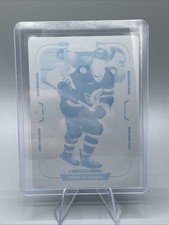 2025-26 O-PEE-CHEE Fabian Zetterlund Cyan PRINTING PLATE 1/1