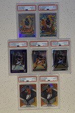 2021 Donruss Downtown JUSTIN FIELDS PSA 10 Auto Pop 3 Orange Ink Rookie 7 Total