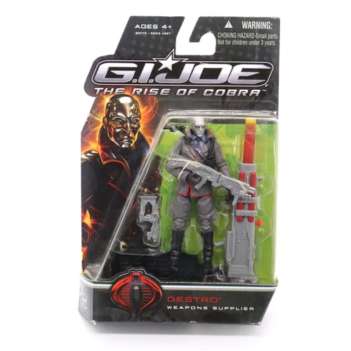 Destro Weapons Supplier ROC Rise of G.I. JOE COBRA 25th Sealed NEW