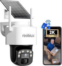 4G LTE Camaras De Seguridad Solar Panel 360 SIN WIFI Para Casa Exterior Con SIM