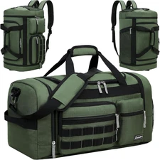 Gym Bag for Men Women with Shoes Compartment 3-in-1 Sports Travel Duffel Bag Mul