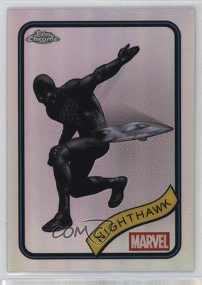 2025 Topps Chrome Marvel Refractor Nighthawk #20 1a1r