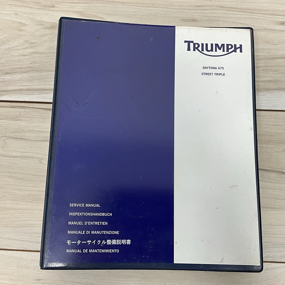 Triumph Motorcycle Service & Repair Manuals for sale | eBay