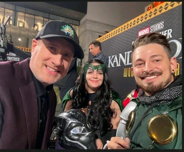 RARE Black Panther Wakanda Forever 10+ CAST SIGNED Ryan Coogler Letitia Wright  thumbnail 15