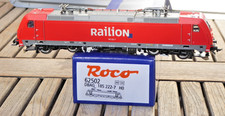 Roco 62502 H0 Elektrolok BR 185 222-7 DB Railion Mannheim Epoche 5/6 DSS OVP