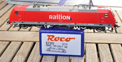 Roco 62502 H0 Locomotive Br 185 222-7 DB Railion Mannheim Epoch 5/6 Dss Boxed
