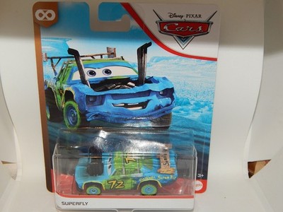 Mattel disney pixar cars demolition derby racer superfly