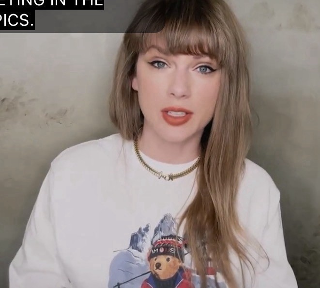 Polo Ralph Lauren Olympic bear sweatshirt Taylor Swift size Medium NWT On hand! thumbnail 2