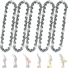 5 Pieces GTA 26 4 Inch Mini Chainsaw Chain for Stihl GTA 26 Replace Blade Pruner