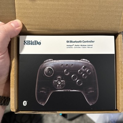 8BitDo 64 Controller - Funtastic Limited Edition Smoke - *BRAND NEW* - FREE S/H