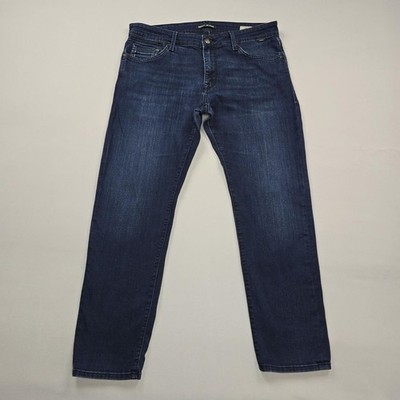 Mavi Jeans Jake Jeans Mens 35x29 Dark Wash Blue Slim Tapered Leg Denim Casual