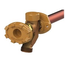Woodford 19CP-12-BH-BP 1/2" Freezeless Anti-Siphon Wall Faucet Brass