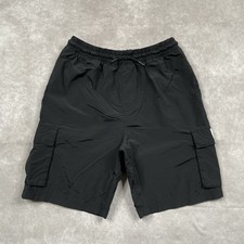 Jordan Cargo Shorts Youth Teens XL Black Nylon Casual Nike Air Retro 13-15 Years