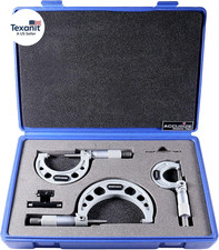 0-3 Inch X .0001'' Ultra-Precision M-Type outside Micrometers Carbide Tipped 3 P