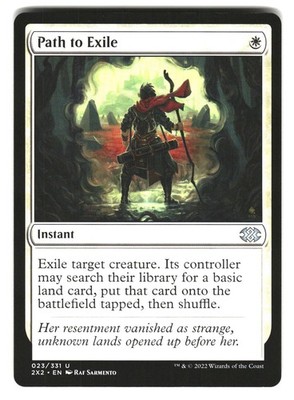 Path to Exile 23 Uncommon Double Masters 2022 Magic: The Gathering Near Mint
