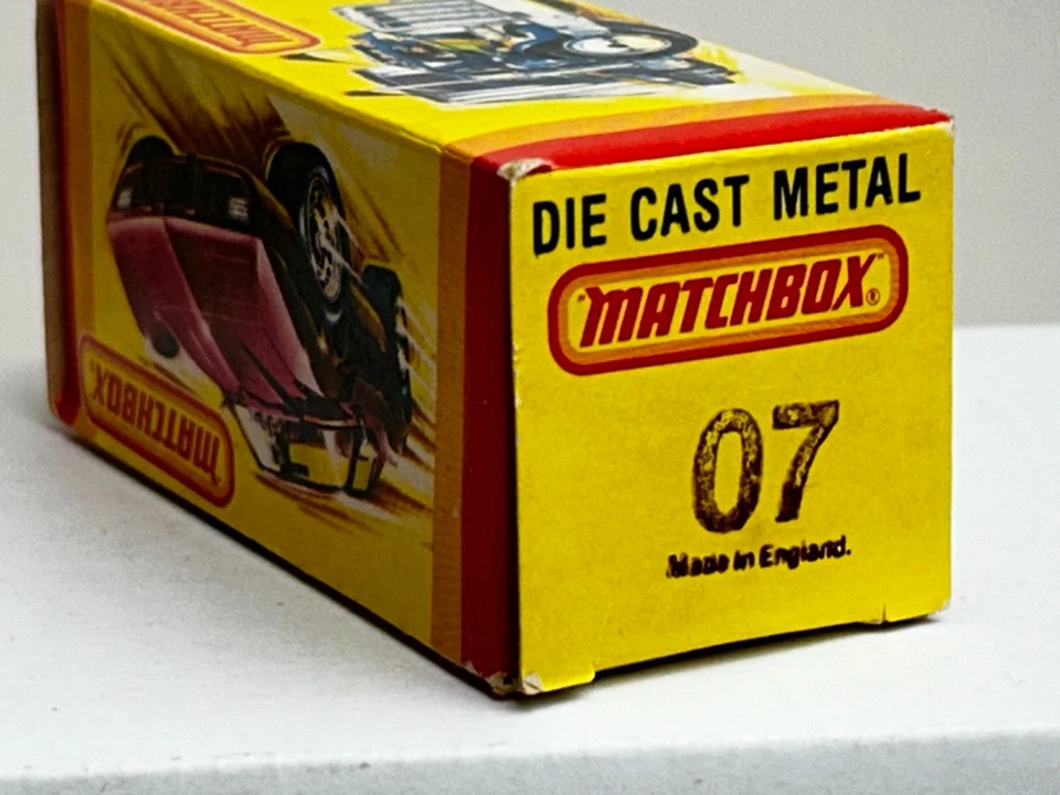 Matchbox Superfast No. 7 Volkswagen Rompin Rabbit con caja original, bonito Foto 2 de 4