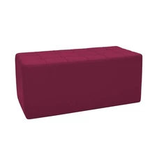 Tufted Rectangle Accent Ottoman Bench; Beautifully Upholstered Furniture for ...