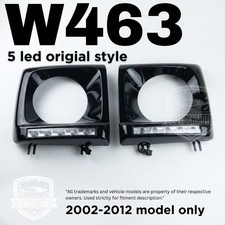 For Mercedes W463 G-class Headlight Covers Day Time Running Lights 2002 G55 Ece For Mercedes W463 G-class Headlight Covers Day Time Running Lights 2002 G55 Ece