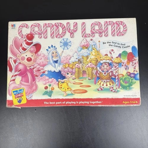Vintage 2001 Candy Land Board Game Milton Bradley Complete *Box Imperfections*