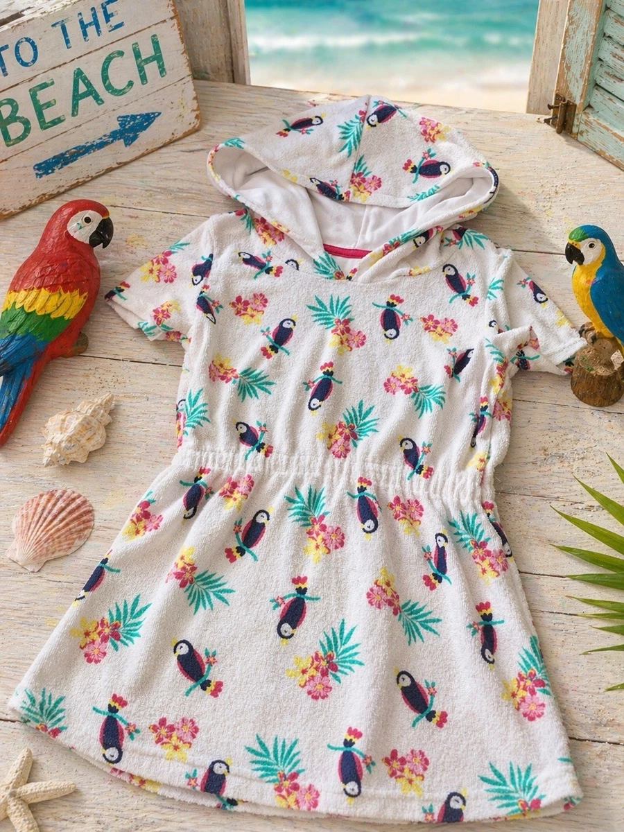 terry towelling beach dress Coastal Terry Robe in Chocolate Geo