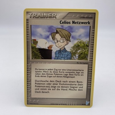 Pokémon Celios Netzwerk 8/12 DE EX Trainer Kit 2 2006