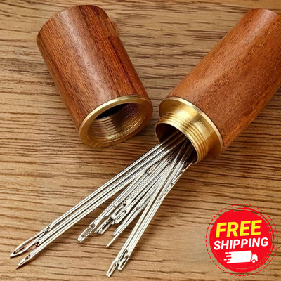 Self Threading Needles Easy Side Threading Hand Sewing Needles Set for ...