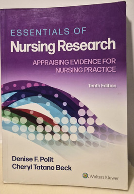 Essentials of Nursing Research: Polit/Beck  PB/VG/Unused Code (see photos:)