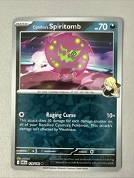 Cynthia's Spiritomb 129/182 Destined Rivals Reverse Holo