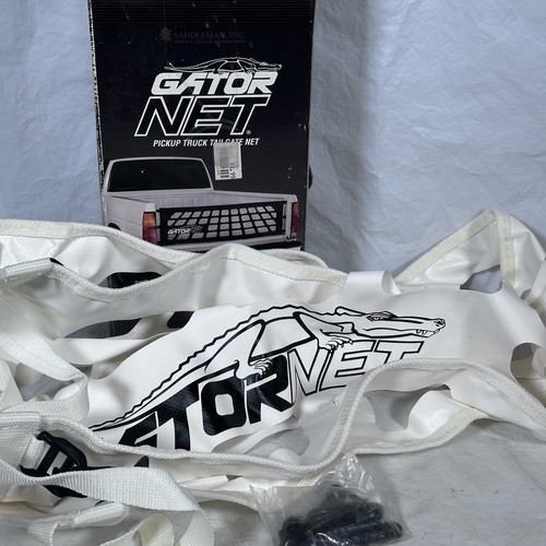 WHITE GatorNet Tailgate Net Gator Net Small Midsize Pickup Trucks Beds - Bild 4 von 8