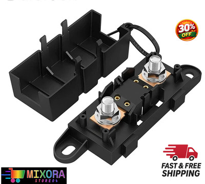 1pc MEGA ANL Fuse Holder Block 80A-300A Car Boat Fuse Kit For Car Boat - NEW