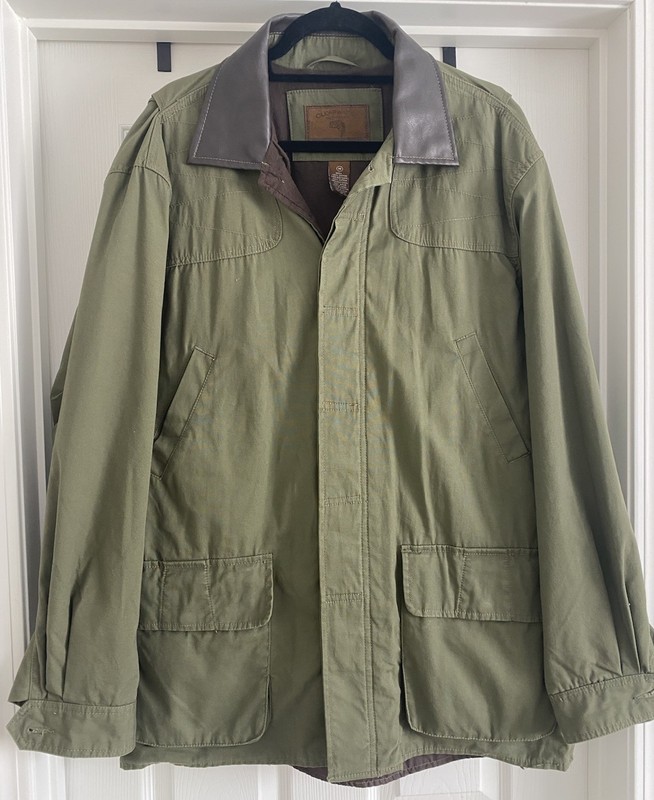 Clearwater Outfitters Mens Sz M Green Hunting Field Jacket Coat