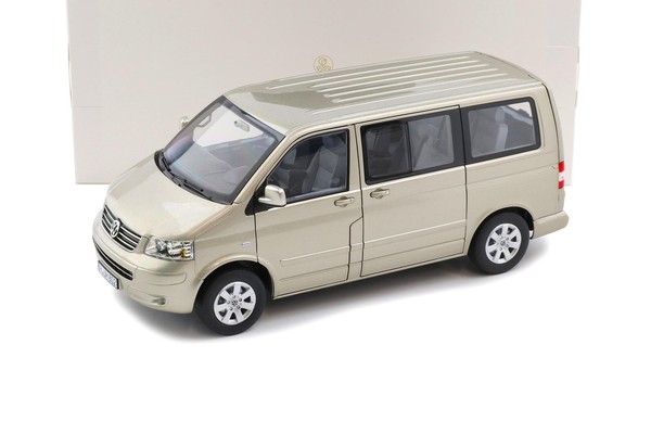 1:18 Norev Vw T5 Multivan 2003 Wheatbeige Metallic-image