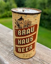 Brau Haus O/I Flat Top Beer Can - Tough $900 Book Value!