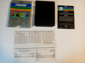 Truckin' Intellivision CIB Complete in Box w 2 Overlays & Rare Map Tested Works