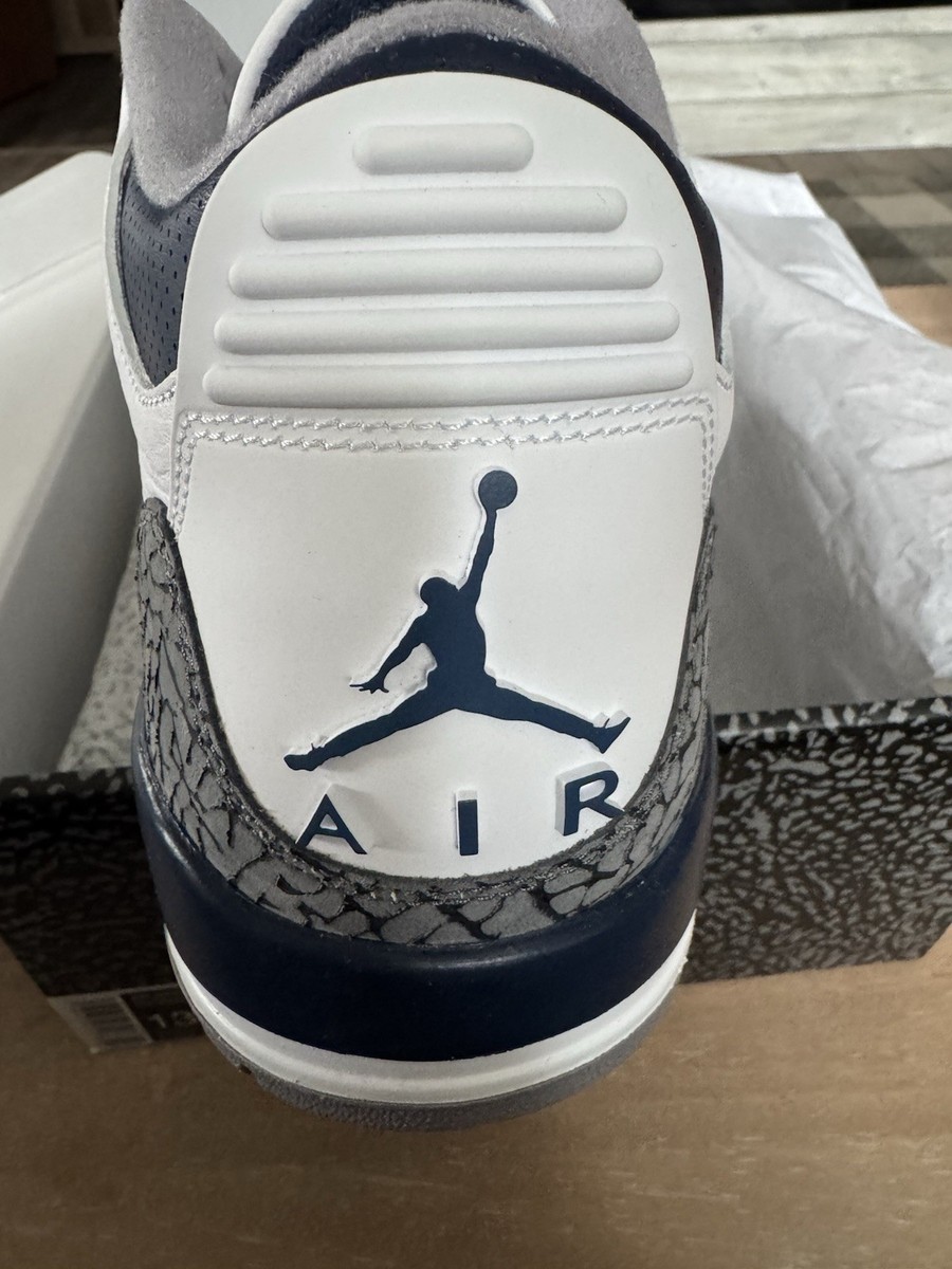 Size 13 - Air Jordan 3 Retro Midnight Navy for sale online | eBay