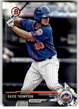 2017 Bowman Draft #BD-146 David Thompson New York Mets Baseball