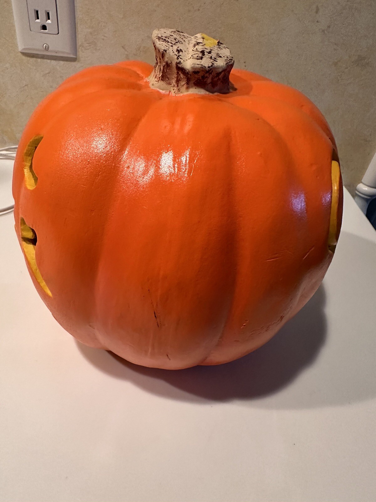 Vintage 1998 Disney Mickey Mouse The Paper Magic Group 2 Sided Pumpkin Works