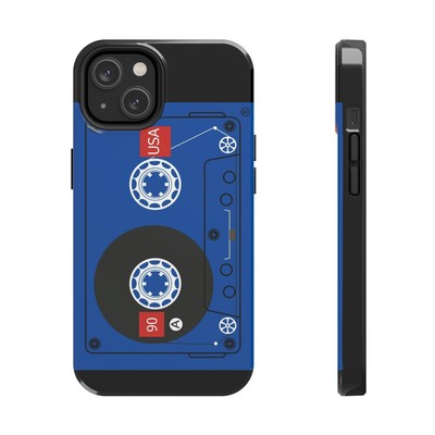 Tough iPhone Cases, Case-Mate Vintage style, cassette design