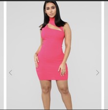 Fashion Nova Pink Sweater Dress Size S