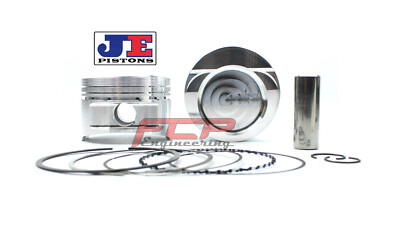 JE PISTONS KOLBEN SCHMIEDEKOLBEN 82mm CR 9.0 FÜR VW 2.8 2.9 12V VR6 TURBO