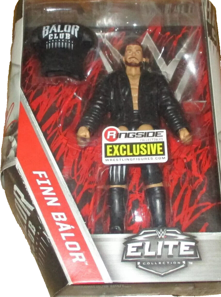 WWE Finn Balor Elite Figure Mattel Ringside Collectibles X1 for