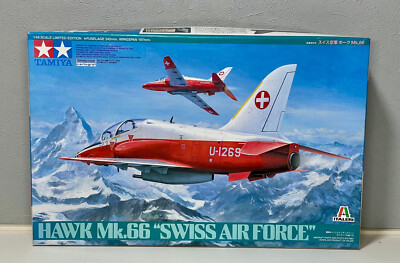 TAMIYA 89784 1/48 Scale Kit HAWK Mk.66 ''SWISS AIR FORCE'' Limited Edition
