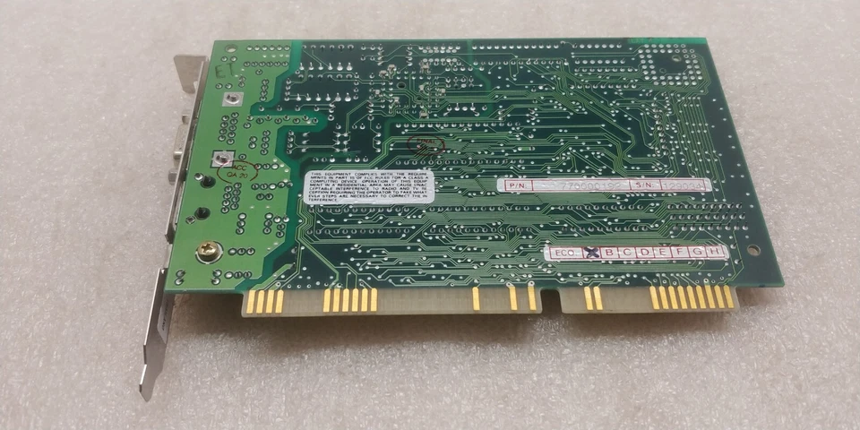 INTEL 304636-002 ISA 16/4 TOKEN RING ADAPTER 770400192 200020600 FREE SHIPPING!! - Image 2 of 4