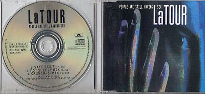 LATOUR CD Single 3 Spuren PEOPLE ARE STILL HAVE SEX 1991 LA TOUR