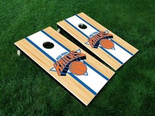New York Knicks Cornhole Board Decal Wrap Skin Qty 1 24.25" x 48.25"