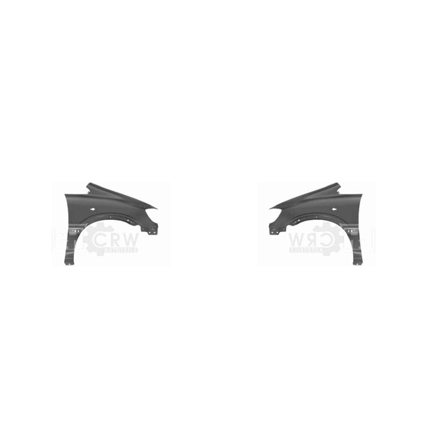 KotflüGel Set Links Rechts Mit Loch Blinkleuchte FüR Opel Zafira Bj. 01/99-05-image